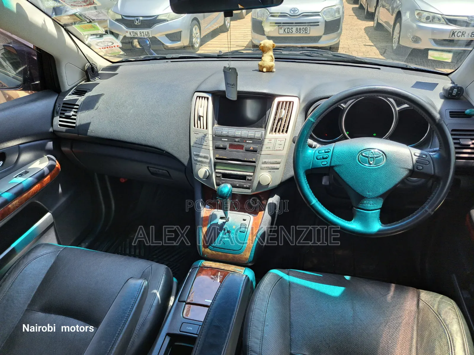 Toyota Harrier 2012 Blue