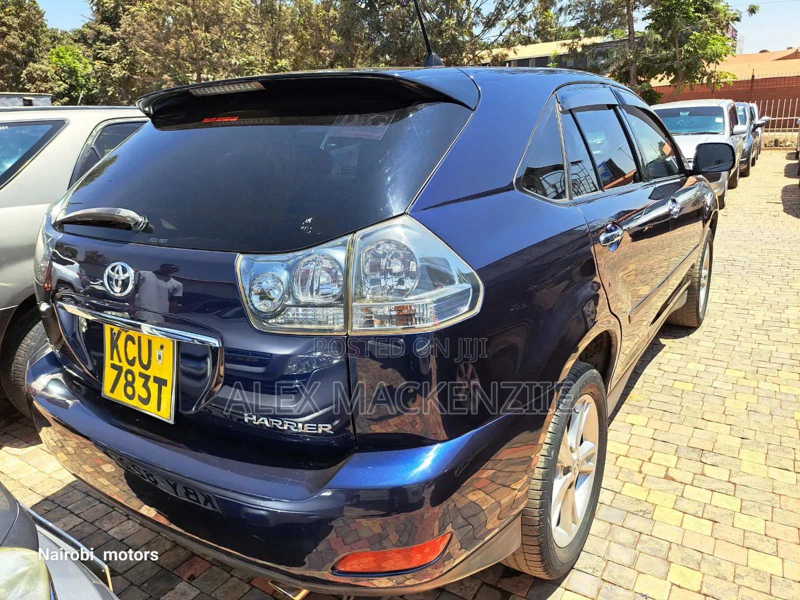 Toyota Harrier 2012 Blue