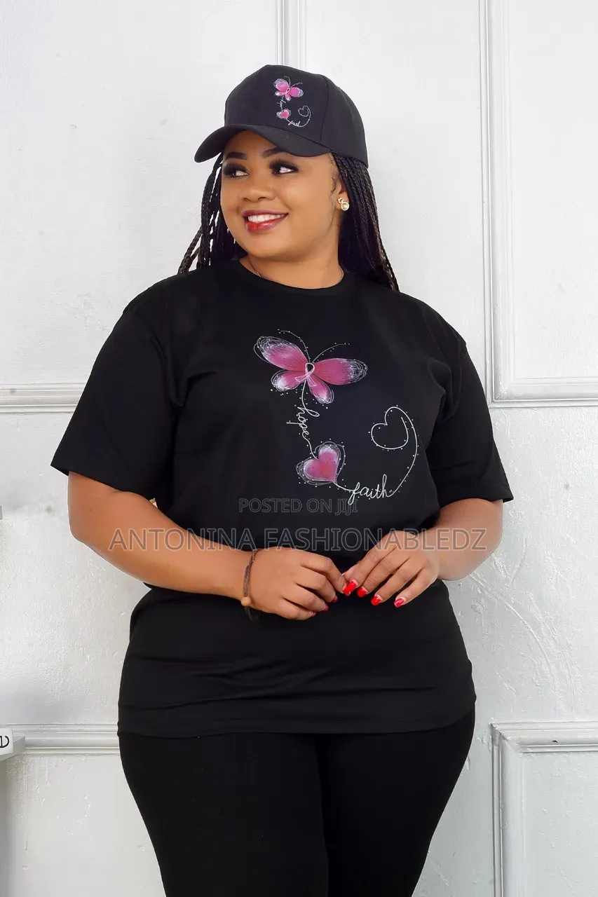 Ladies TSHRT With Cap 