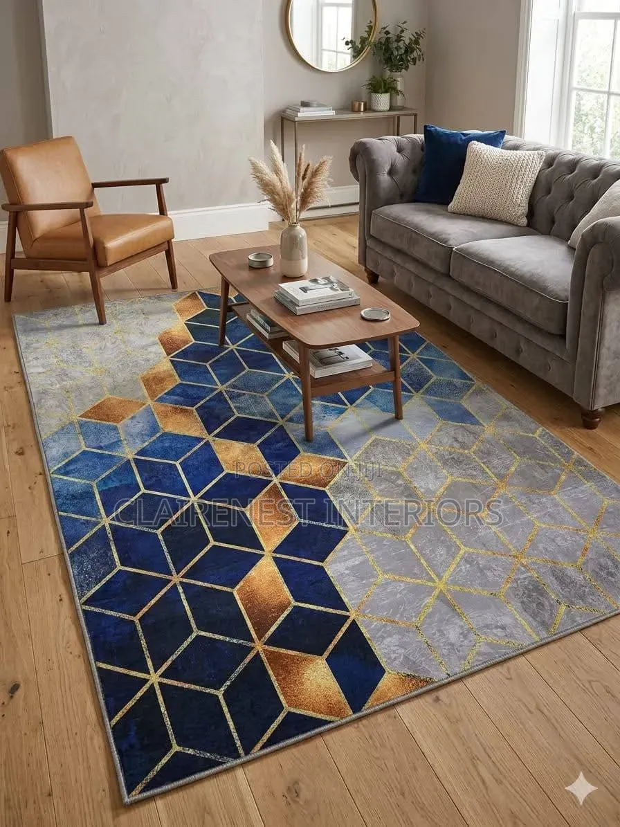 Make Your Room Pop With a Stylish 3D Carpet.