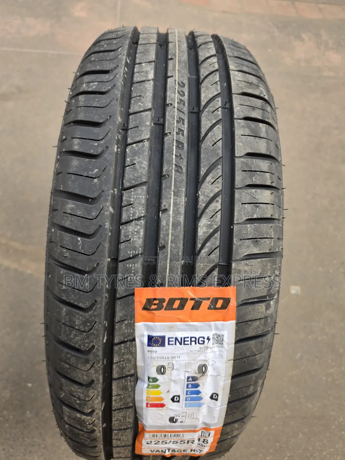 225 /55 R18 Boto Tires