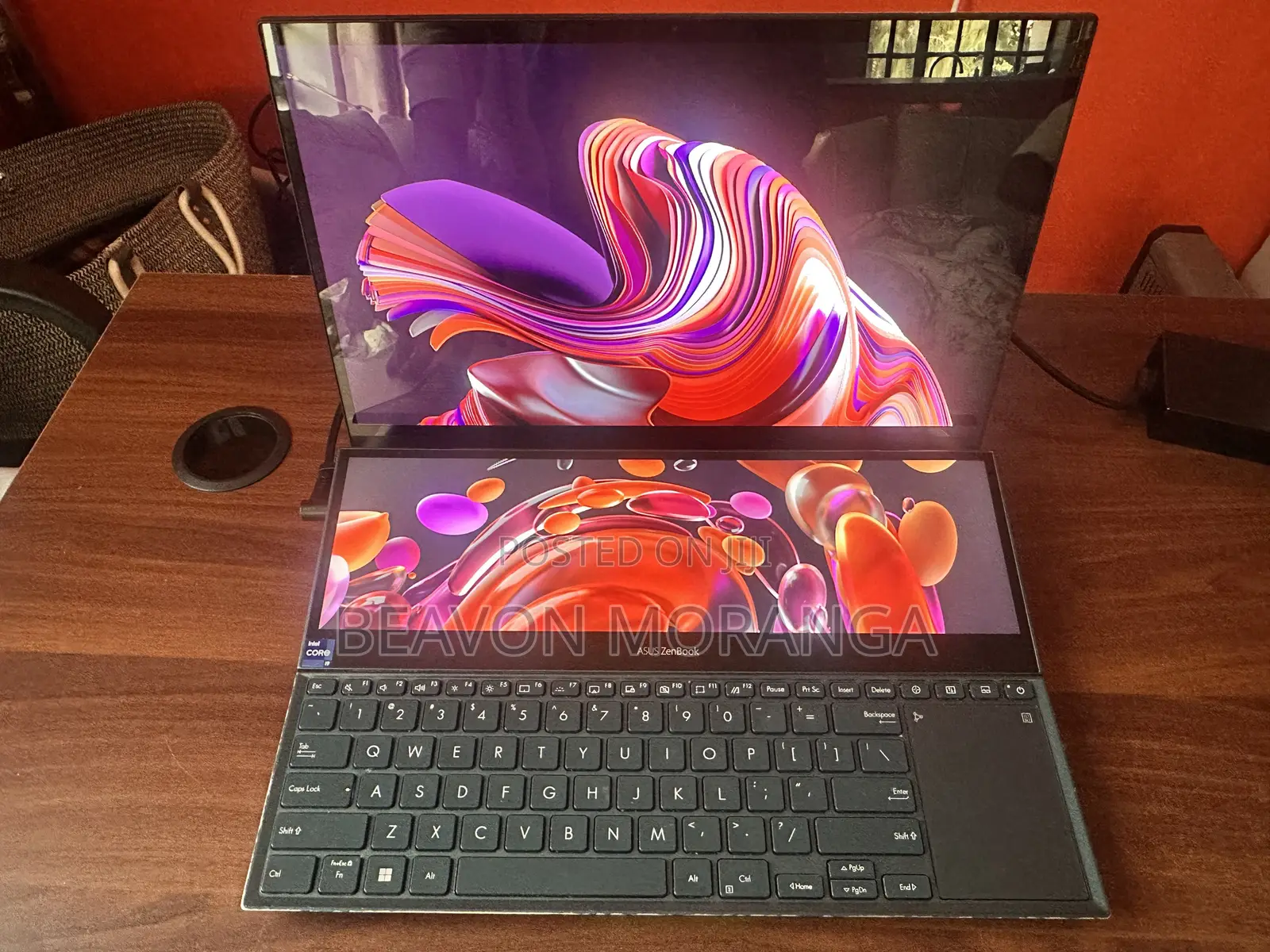 Laptop Asus Zenbook Pro Duo 15 OLED 32GB Intel Core i9 SSD 1T