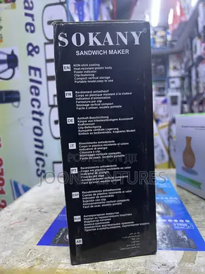 Sokany SK-08112 Is an 800W 2-Slice Electric Sandwich Maker