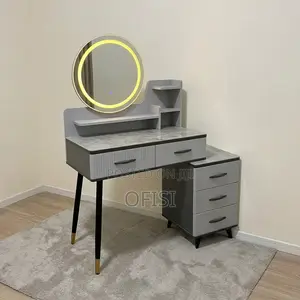 Dressing Table; Bedroom Dressing Table With LED Lights