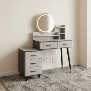 Dressing Table; Bedroom Dressing Table With LED Lights