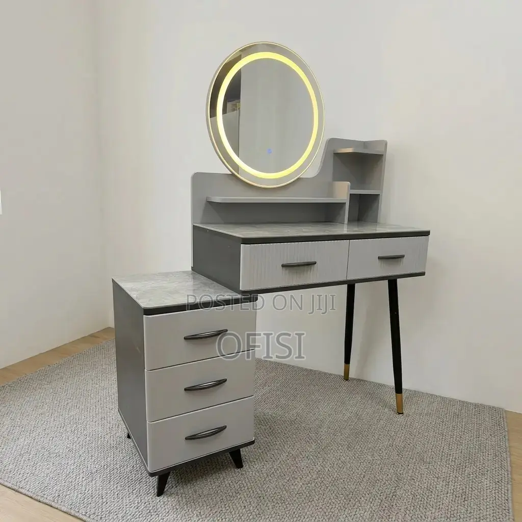 Dressing Table; Bedroom Dressing Table With LED Lights