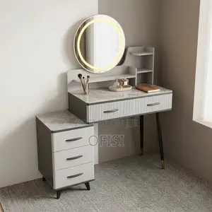 Dressing Table; Bedroom Dressing Table With LED Lights