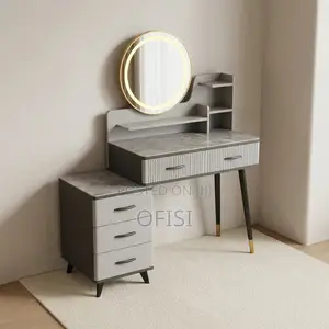 Dressing Table; Bedroom Dressing Table With LED Lights