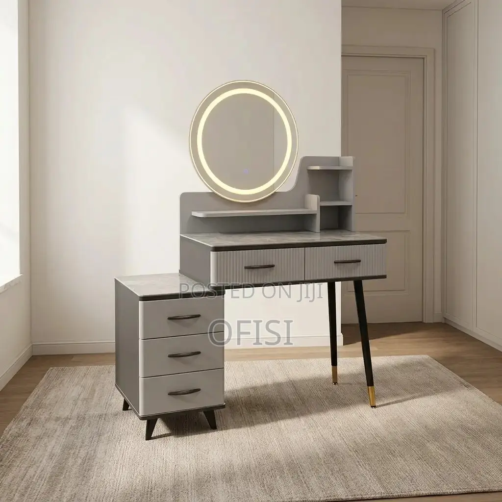 Dressing Table; Bedroom Dressing Table With LED Lights
