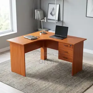 Office Desk; 1.2M Curved Home Office Desk