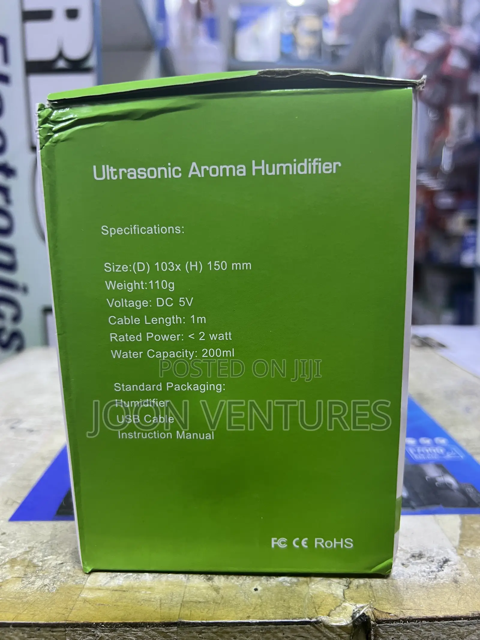2-in-1 Ultrasonic Aroma Humidifier