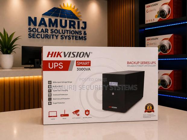 Hikvision UPS 3000VA – High Capacity Uninterruptible Power Supply - main view