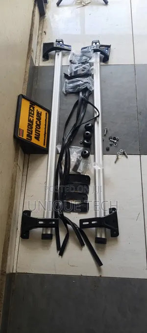 Car Universal Aluminum Roof Crossbar Carrier Without Key Lock