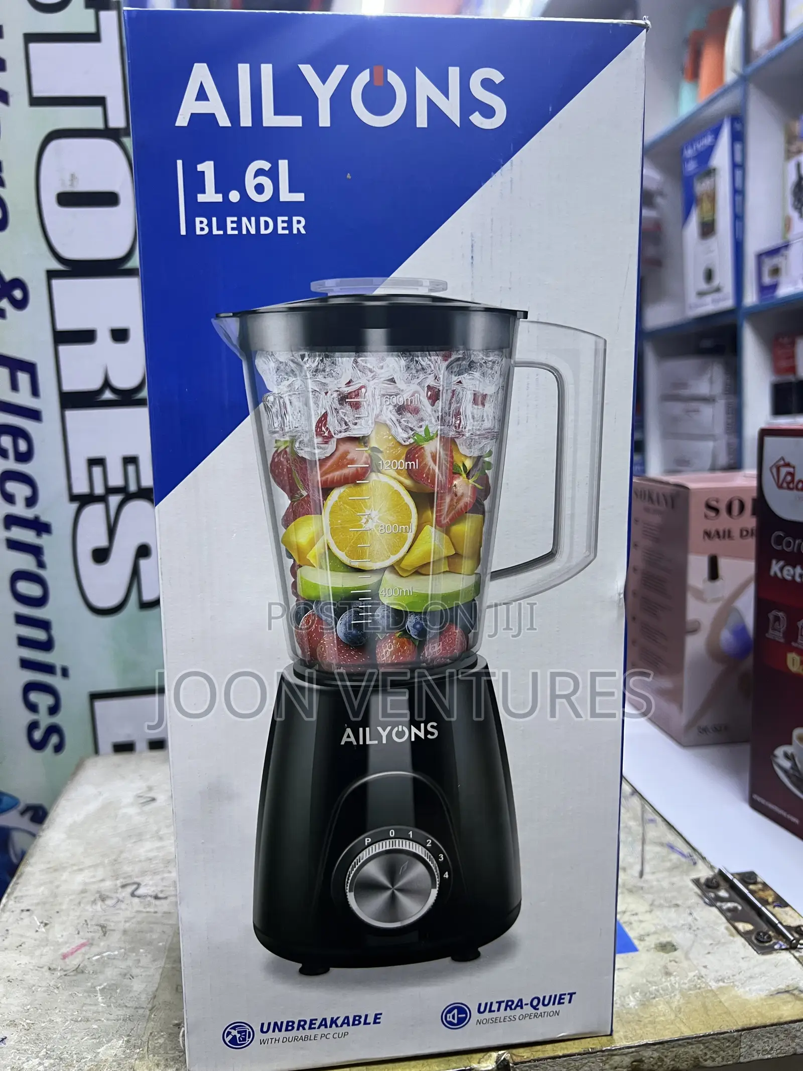 Ailyons TYB-205 Pro 350W 2-in-1 Electric Blender and Grinder