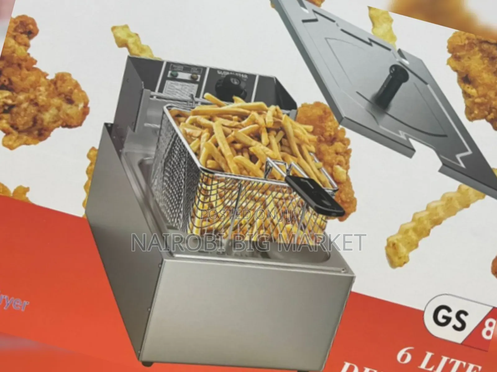 Globalstar Single Deep Fryer