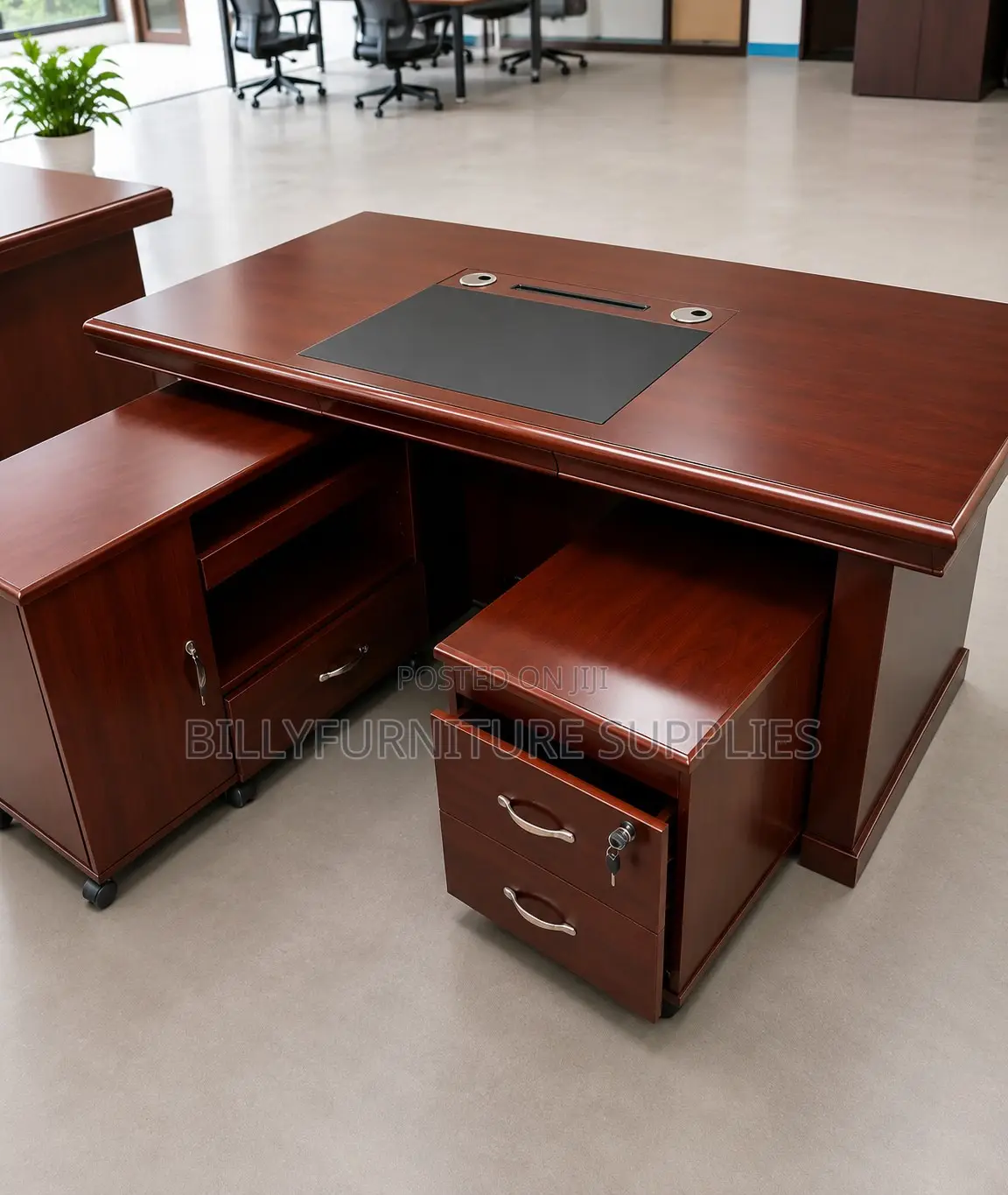 Classic Mahogany Executive Desk Nairobi | Luxury Director Office Table
