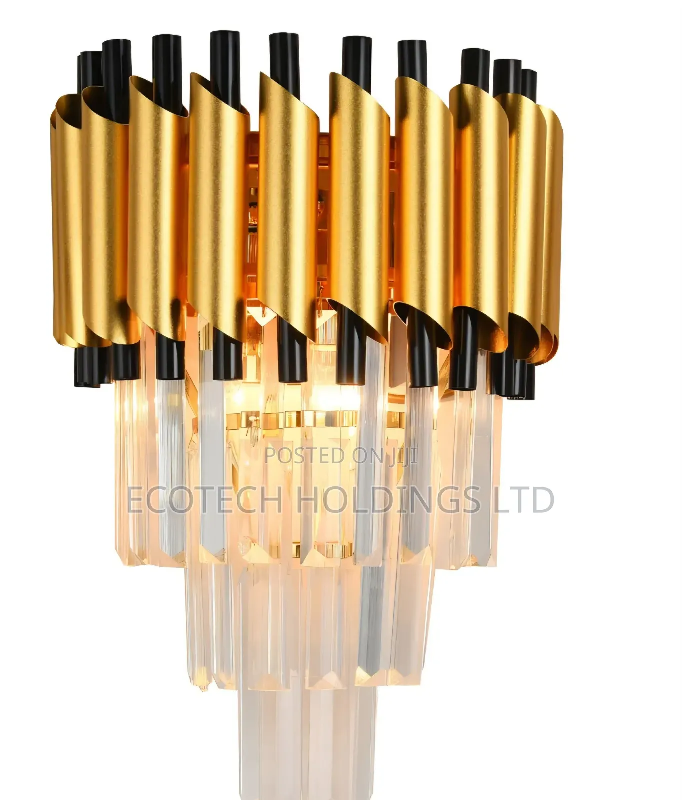 Modern Gold/Black Wall Light X5