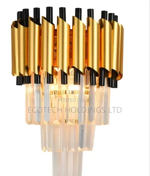 Modern Gold/Black Wall Light X5