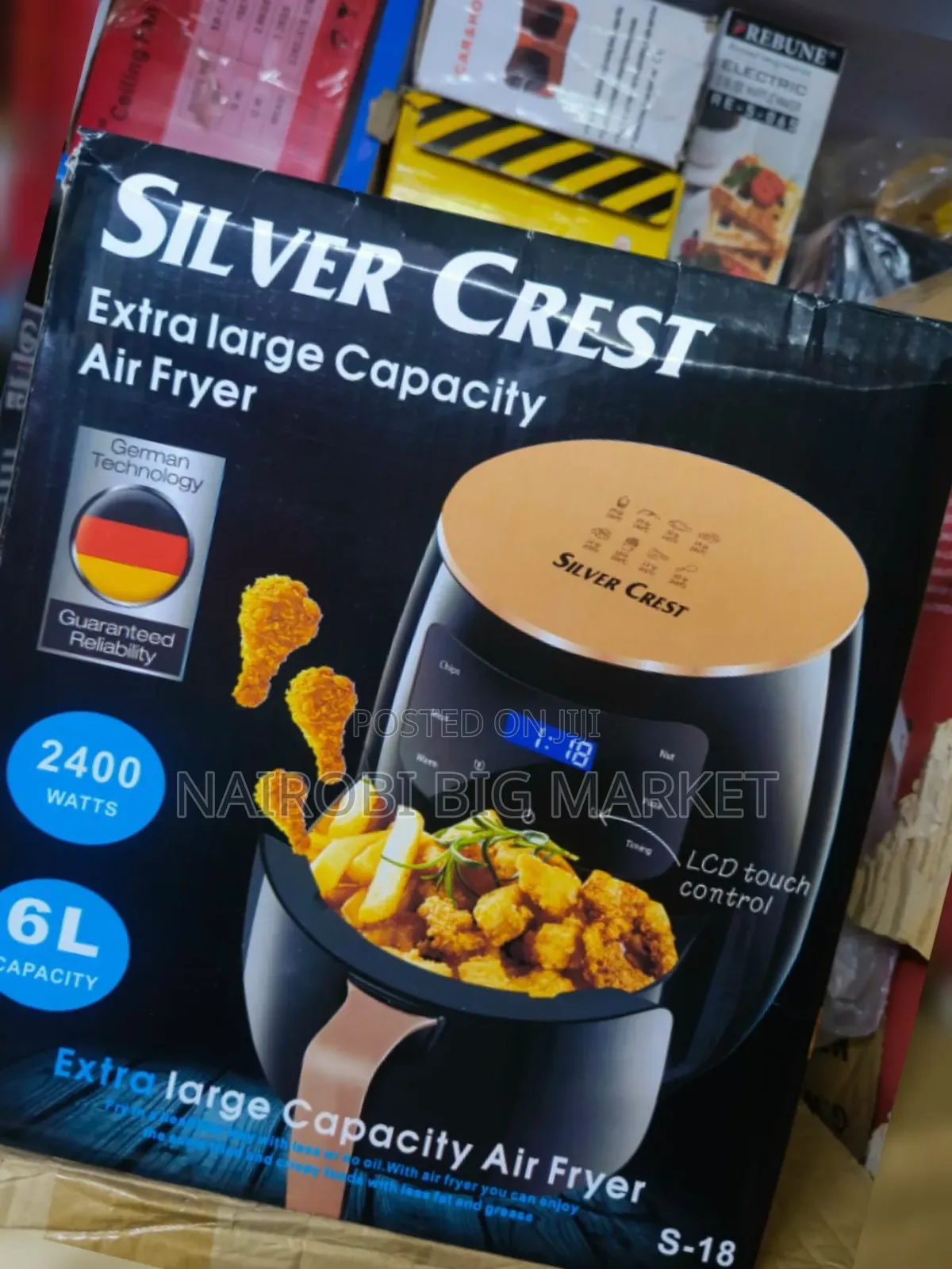 6l Silver Crest Air Fryer