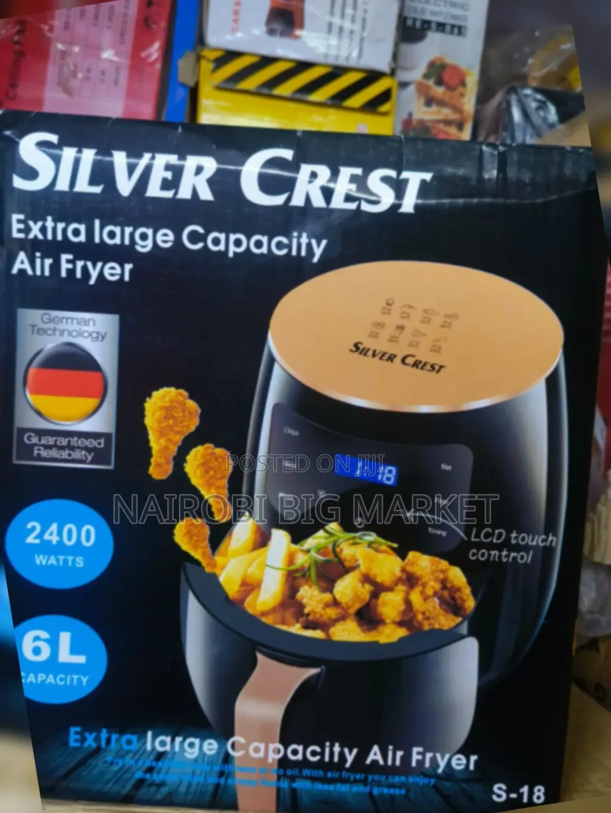 6l Silver Crest Air Fryer