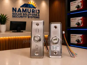 Stainless Steel Door Release Push Button – Access Control Exit Button