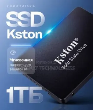 Kston 1tb SSD Disk Sata Iii 2.5-Inch 6.0 GBS