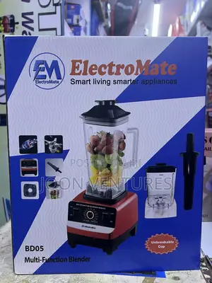 ElectroMate BD05 2-in-1 Heavy-Duty Commercial Blender