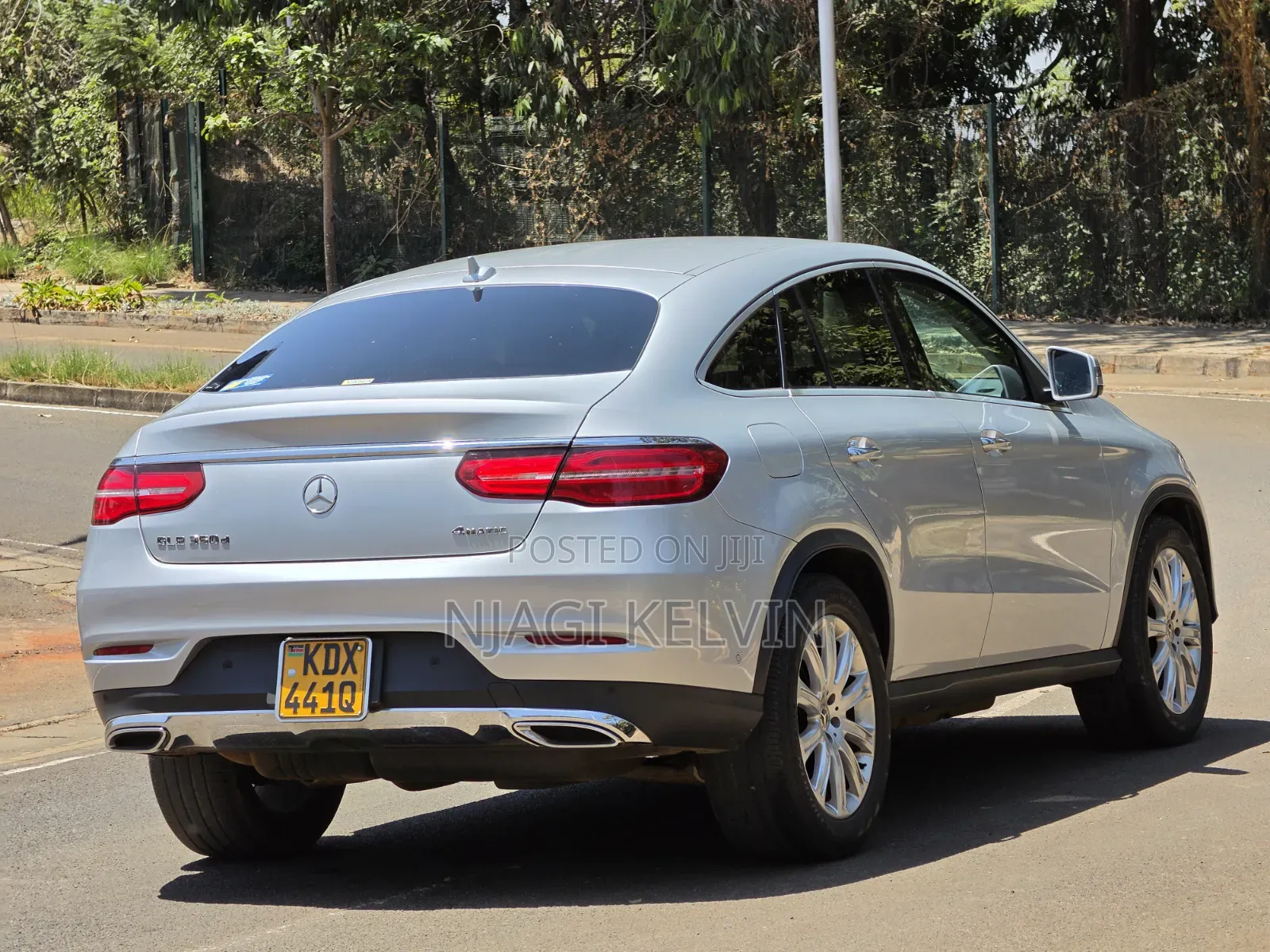Mercedes-Benz GLE-Class GLE 350d 4MATIC 2019 Silver