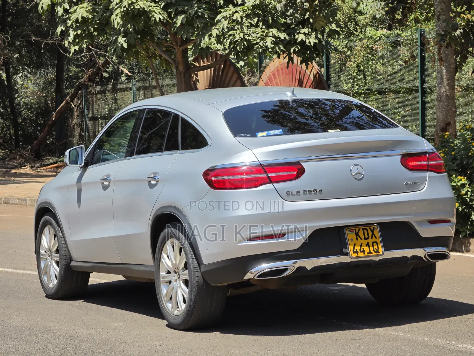 Mercedes-Benz GLE-Class GLE 350d 4MATIC 2019 Silver