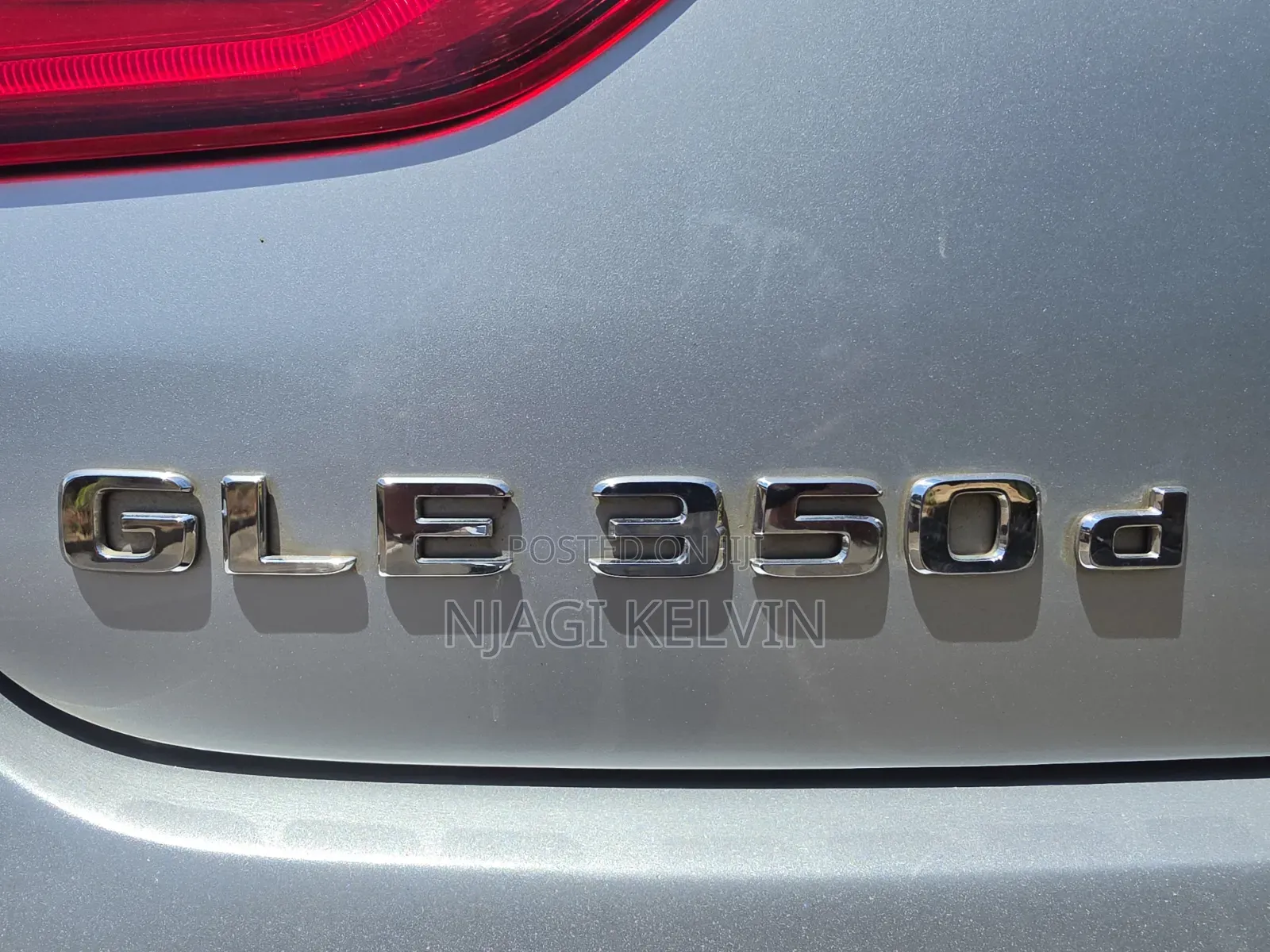Mercedes-Benz GLE-Class GLE 350d 4MATIC 2019 Silver