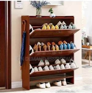3 Tier Large Capacity Storage Locker Shoe Rack