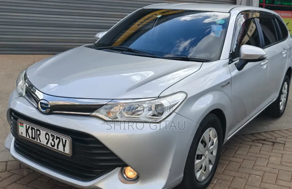 Toyota Corolla Fielder 2017 Silver