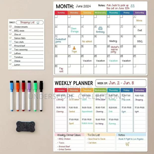 Weekly Planner - main view