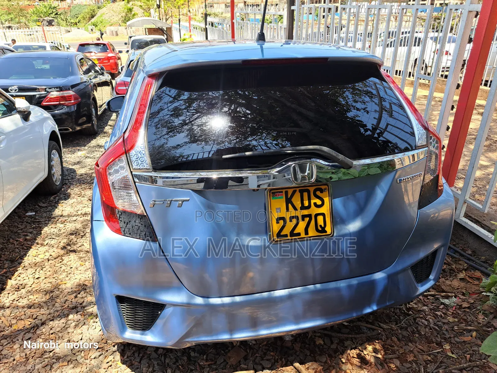 Honda Fit 2017 Silver