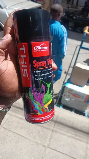 4 Matt Black Aerosol Spray Paint