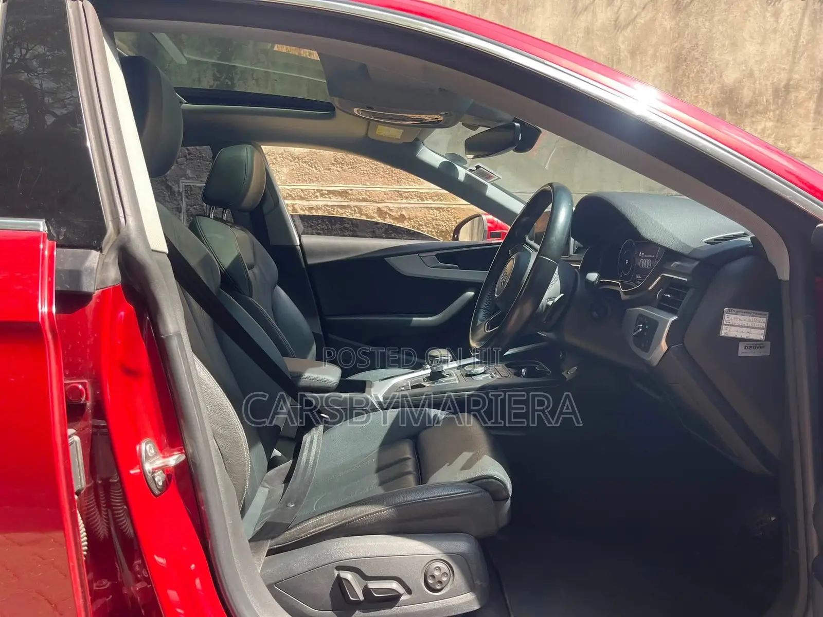 Audi A5 Sportback 2018 Red
