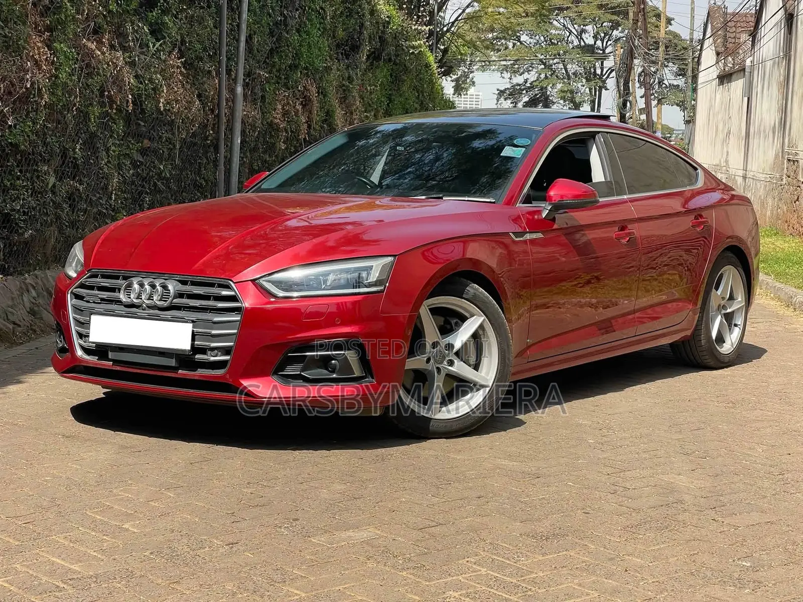 Audi A5 Sportback 2018 Red