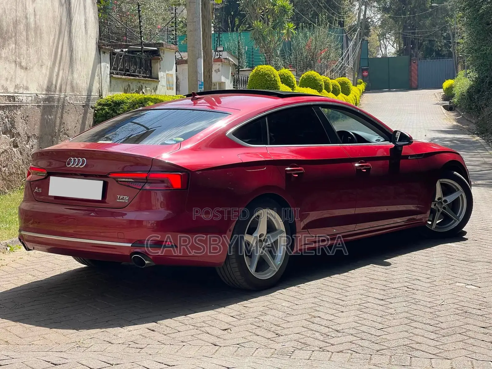 Audi A5 Sportback 2018 Red