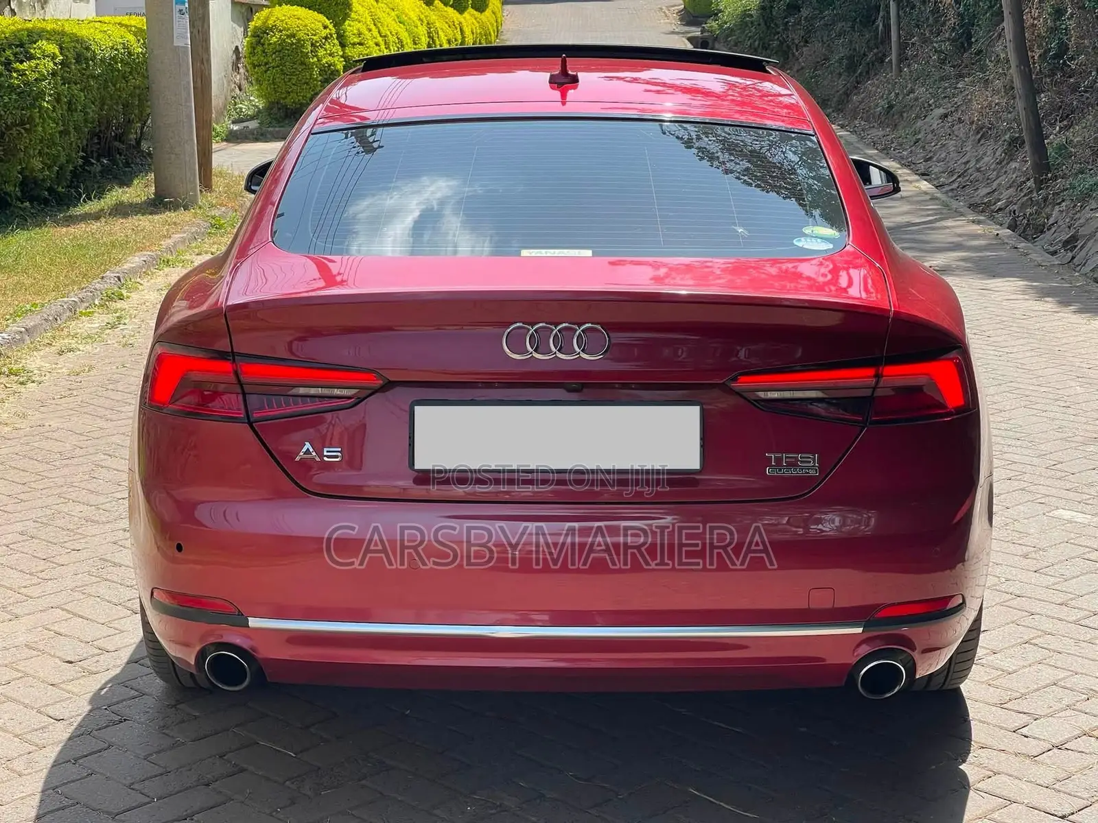 Audi A5 Sportback 2018 Red