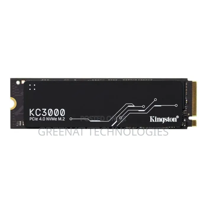 Kiston SSD 512GB M.2 7,000/3,900mb/S Read/Write Speed