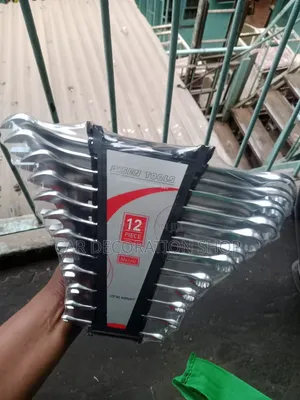 12pc Chrome Vanadium Steel Combined Spanners Set