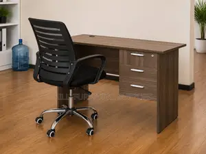 Professional Wooden Office Desk Nairobi | Smart Lockable Work Desk