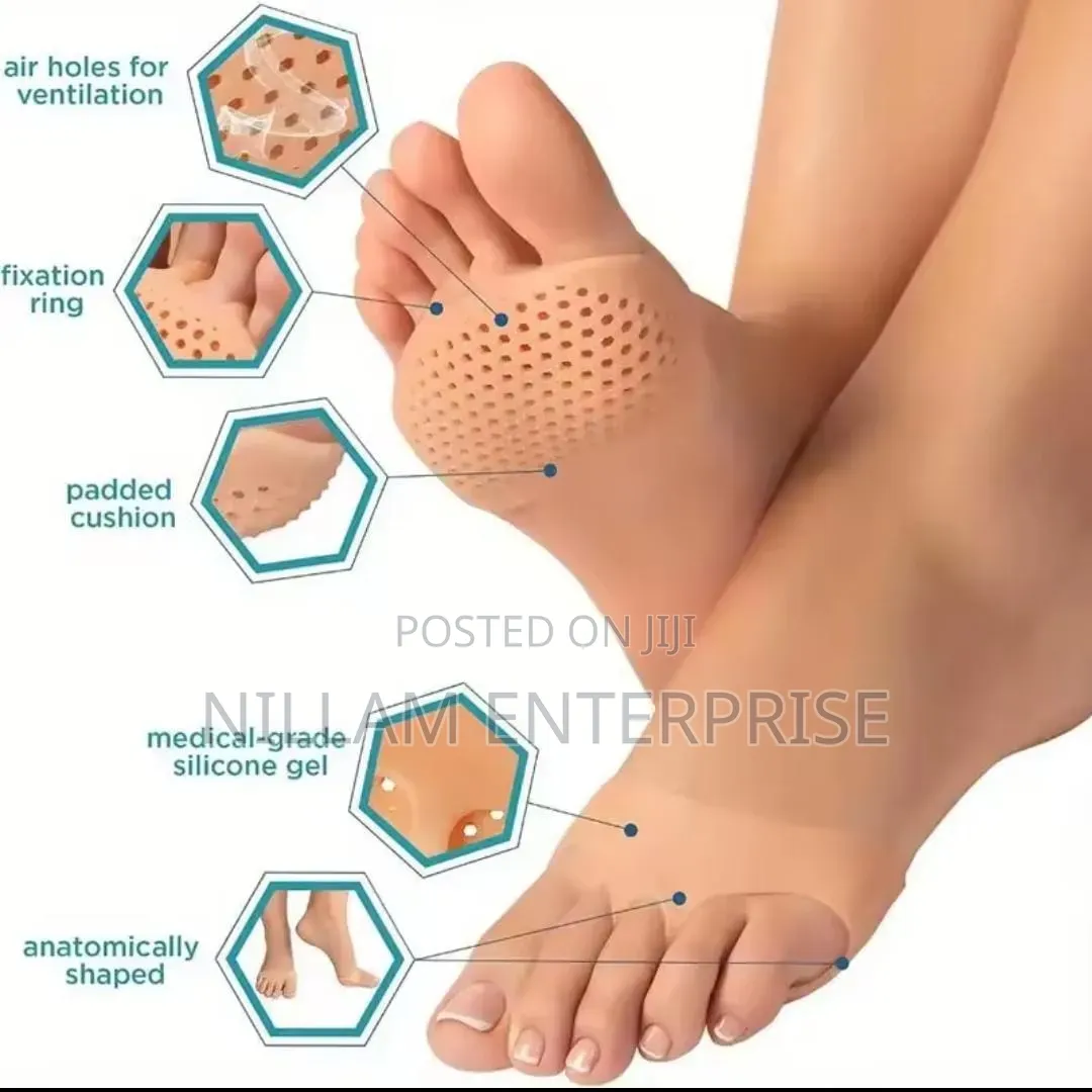 Silicone Honeycomb Forefoot Pads(2pairs)