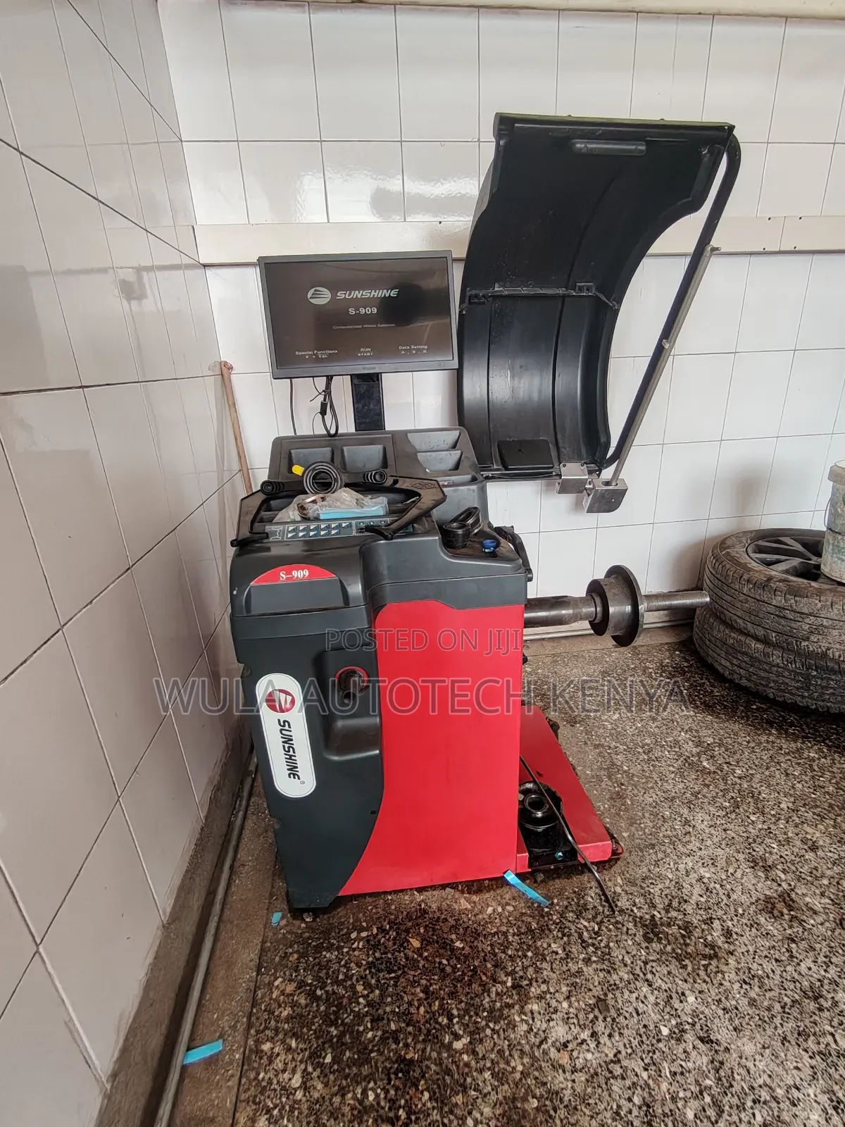 Self Diagnostic Function Wheel Balancer S909 Machine Sunshine Italy