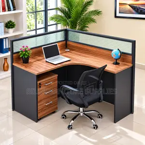 Corner Executive Workstation Nairobi | Modern L-Shaped Partition Desk