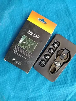Branded Toyota Tire Valve Stem Air Caps With Matching Key Chain
