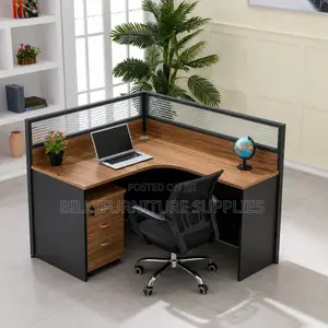 Corner Executive Workstation Nairobi | Modern L-Shaped Partition Desk