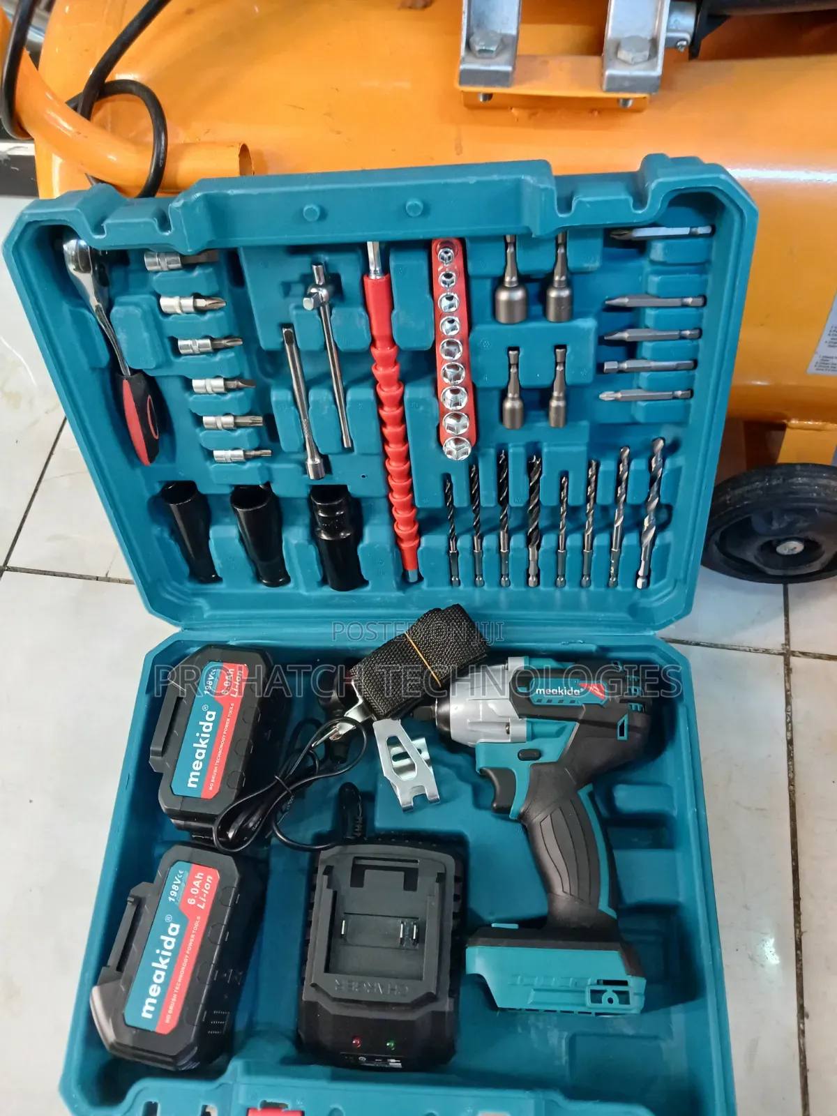Meakida 198V Cordless Impact Wrench