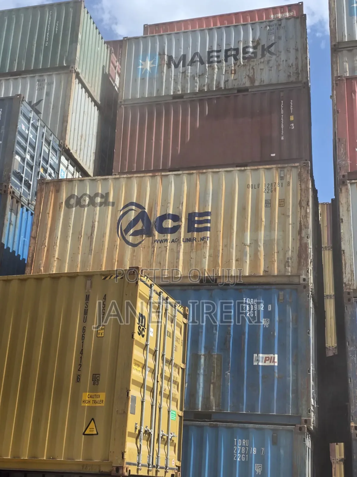 20ft Container Safi Na Imara