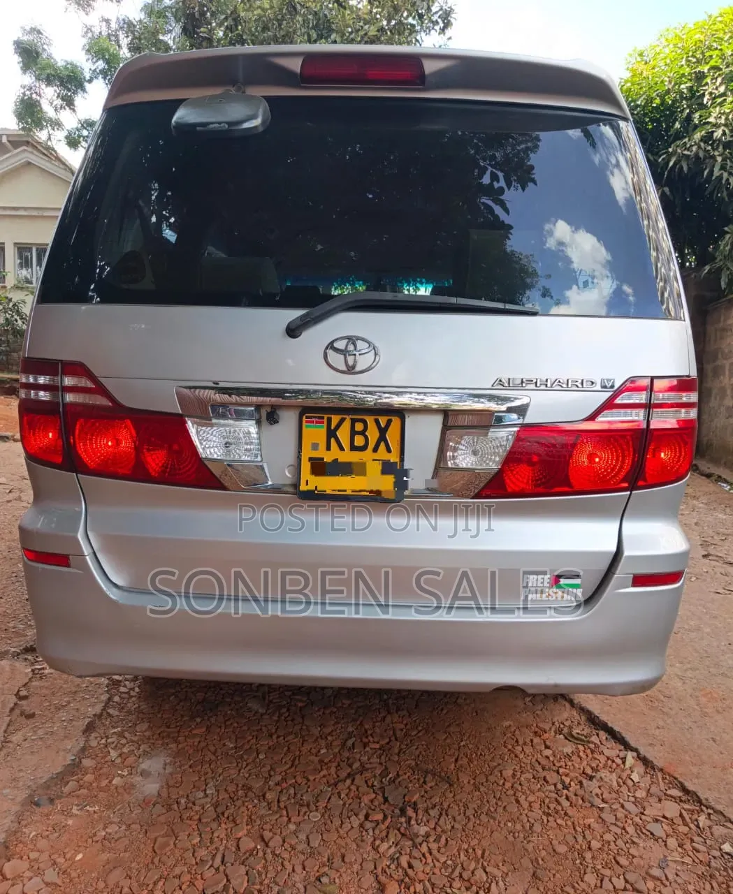 Toyota Alphard 2007 Silver